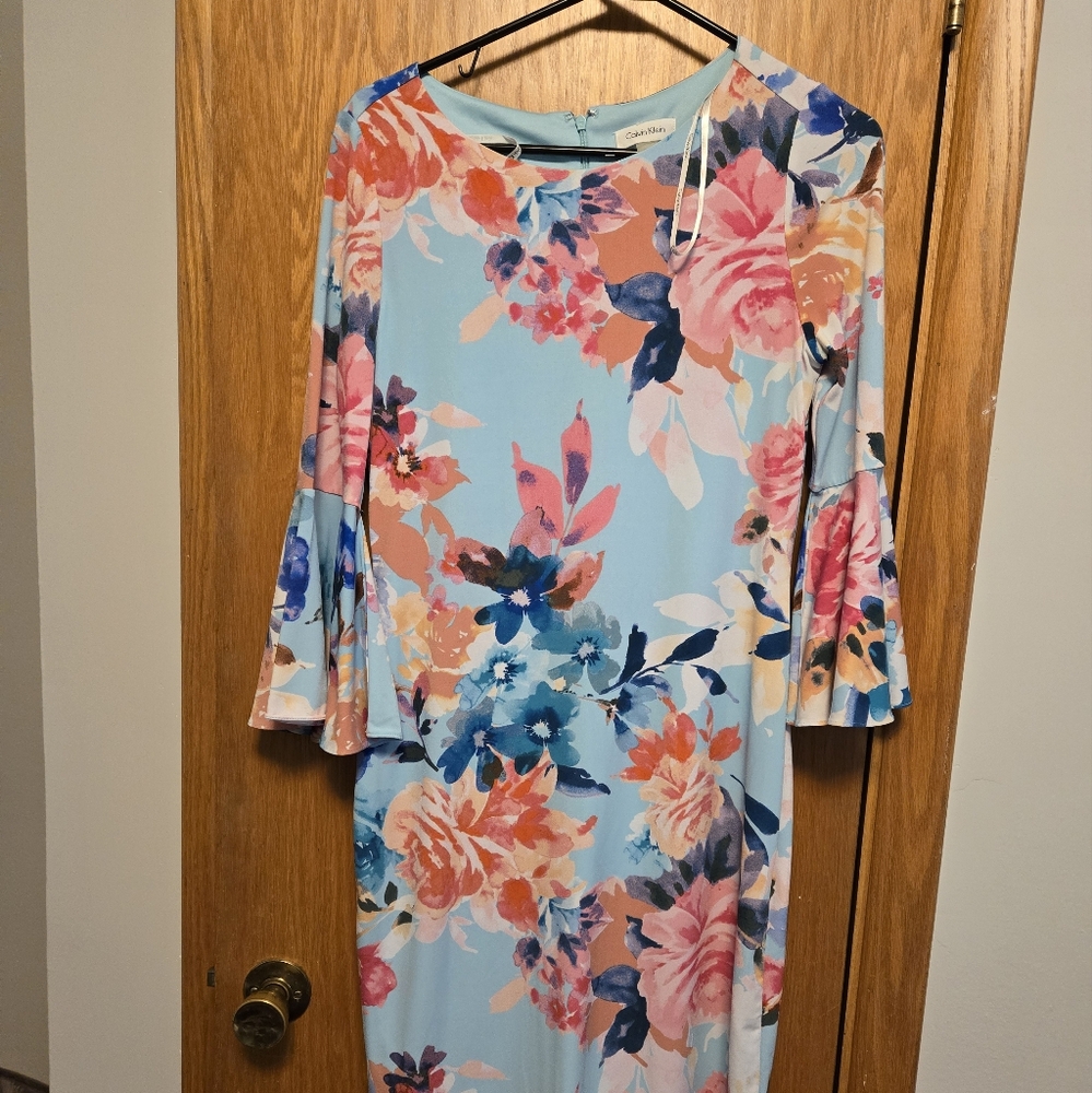 Calvin Klein Floral Dress